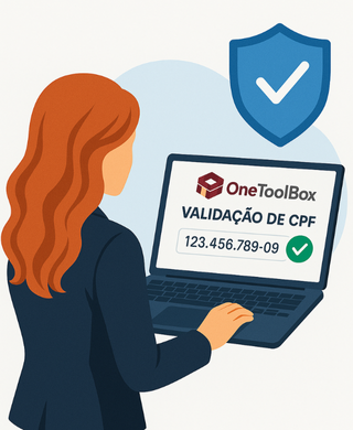 Exemplo de validação de CPF