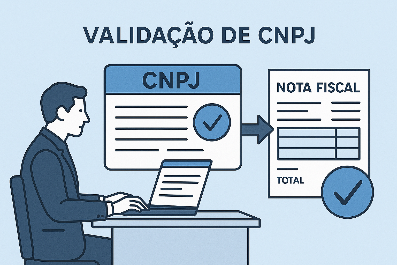 Validação de CNPJ para emissão de nota fiscal