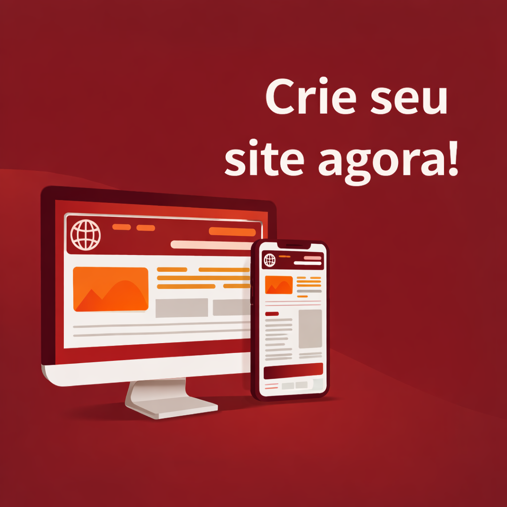 Crie seu site agora